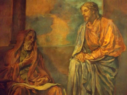 The Visit of Nicodemus to Christ by John La Farge, 1878