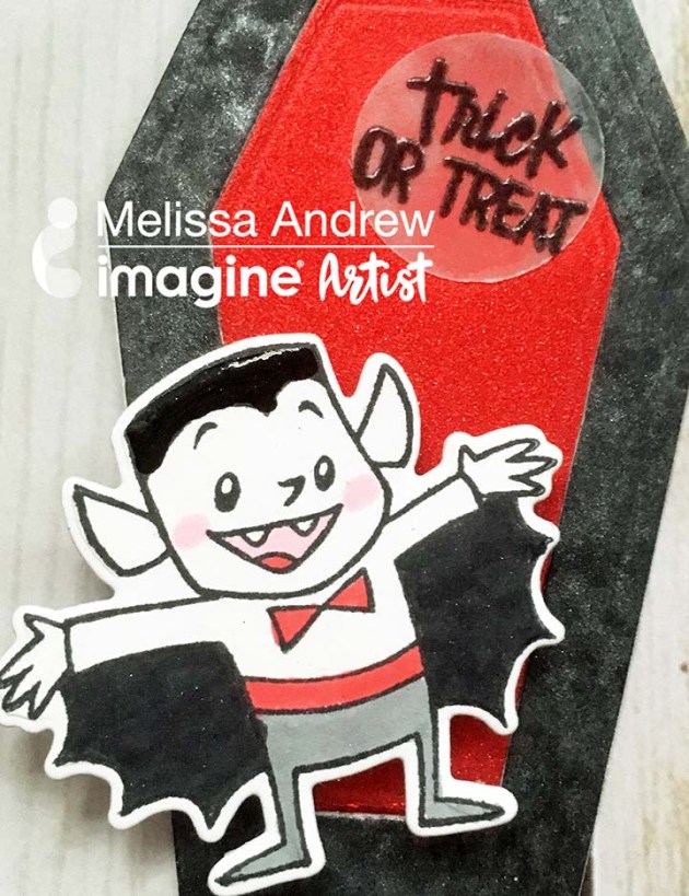 See How to Make Cute Coffin Goody Bag Tags for Halloween