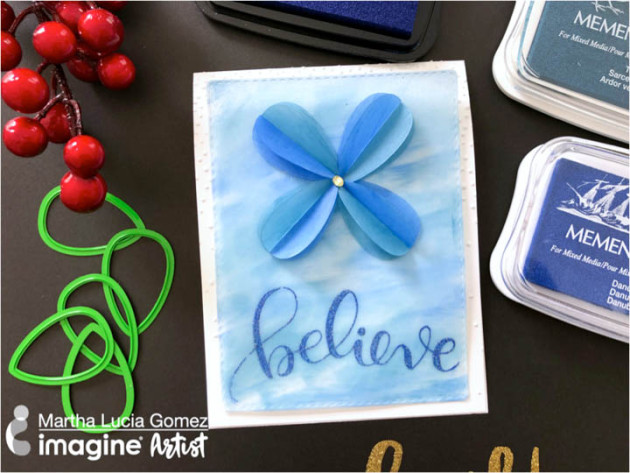 Learn How to Make a Card with Dewlets and Vellum