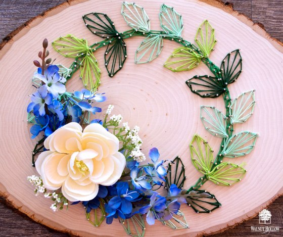 String Art Wreath